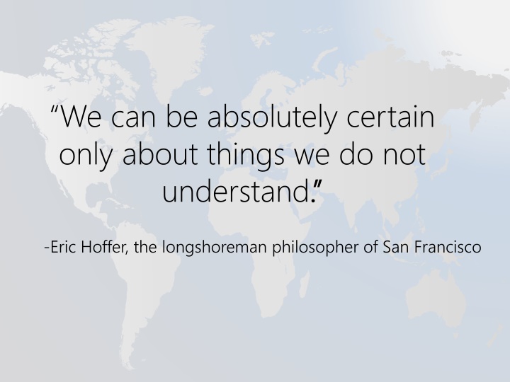 Insights on Fulfilling Certainty