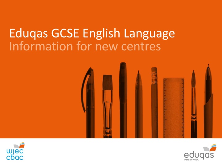 Eduqas GCSE English Language Course Overview