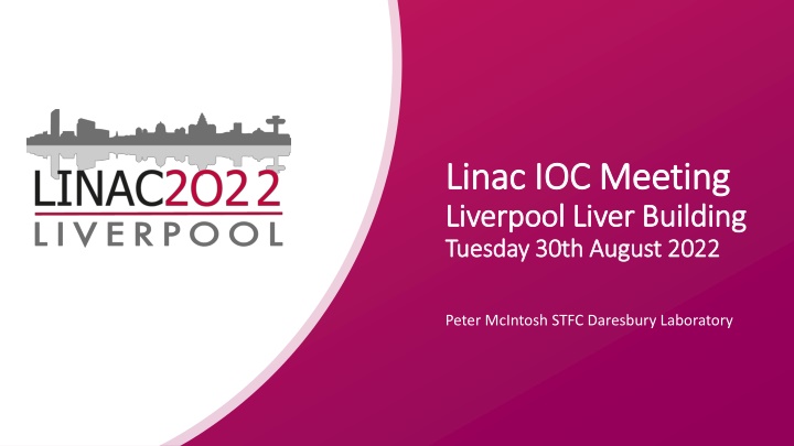 Linac IOC Meeting Linac IOC Meeting