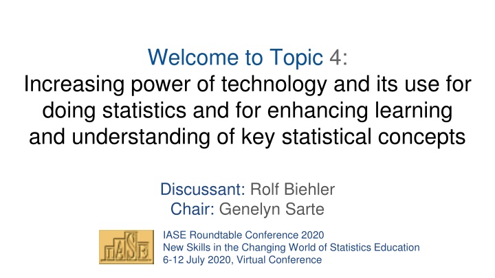 Enhancing Learning Through Technology in Statistics Education