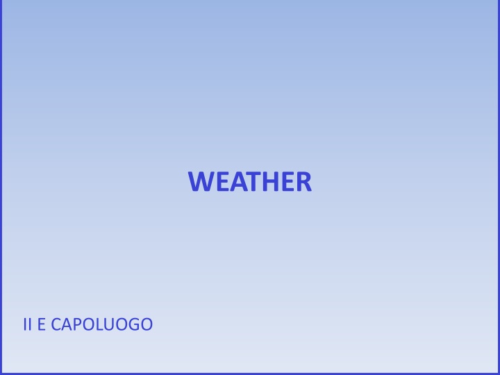 Discover Today's Weather Conditions