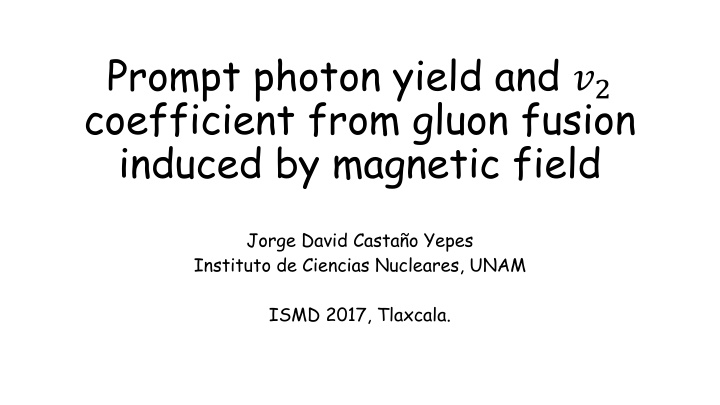 Photon Yield and Coefficient Analysis in Gluon Fusion