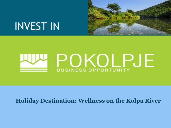 Wellness Retreat on Kolpa River - Spa and Apartment Colony
