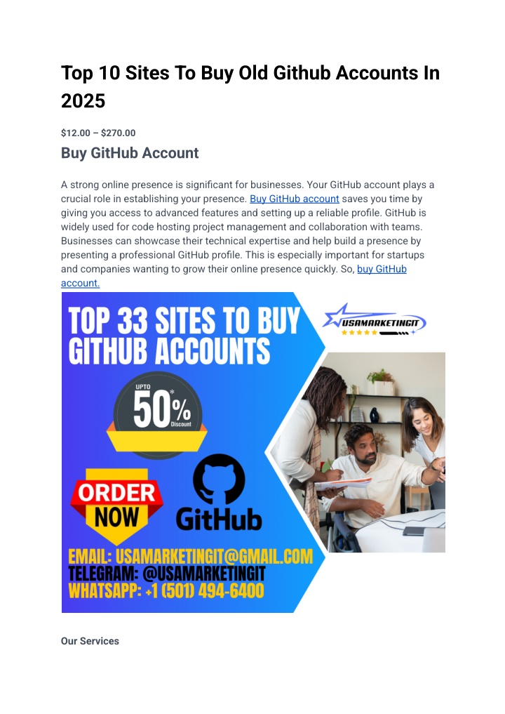 top 10 sites to buy old github accounts in 2025 n.w