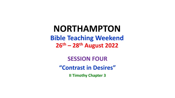 NORTHAMPTON