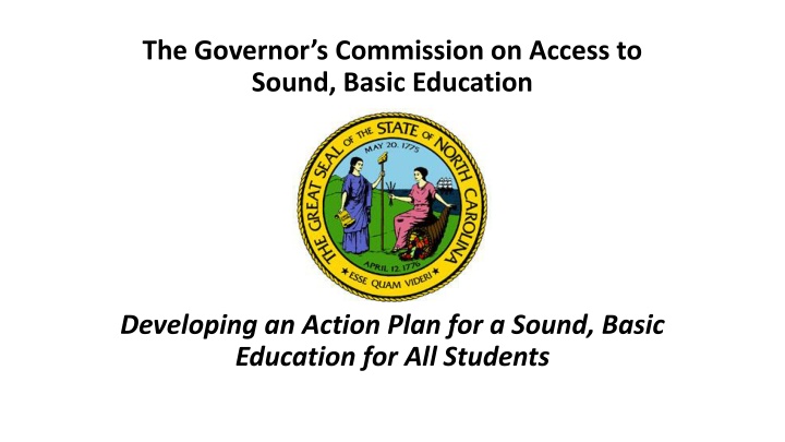 Governor's Commission on Access to Sound Basic Education