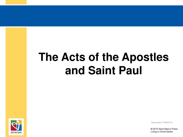 Insights into Saint Paul's Life and Writings