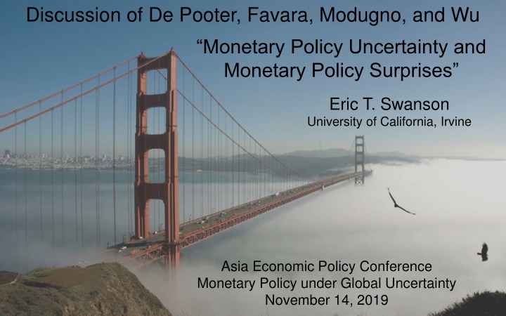 Monetary Policy Uncertainty Effects Analysis