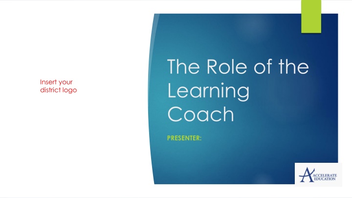 Learning Coach Essentials