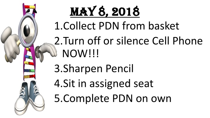 School Agenda and Learning Objectives