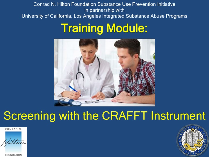 Substance Use Prevention Training Module