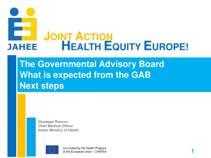 HEALTH EQUITY EUROPE!