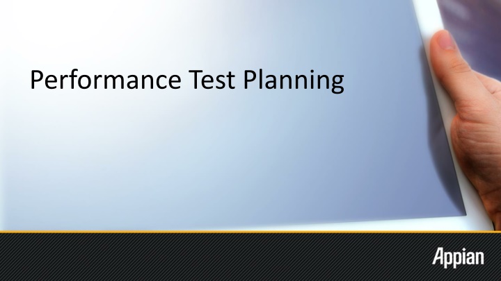Performance Testing Essentials