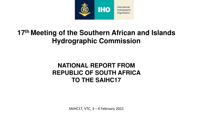 Southern African Hydrographic Commission Achievements and Plans