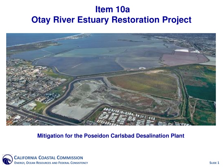 Item 10a Otay River Estuary Restoration Project