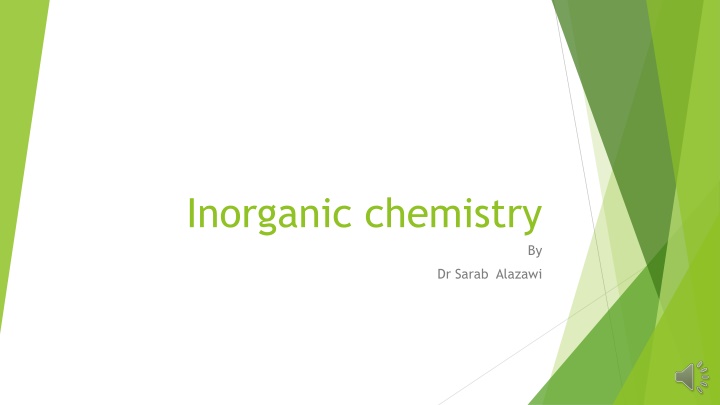 Inorganic chemistry