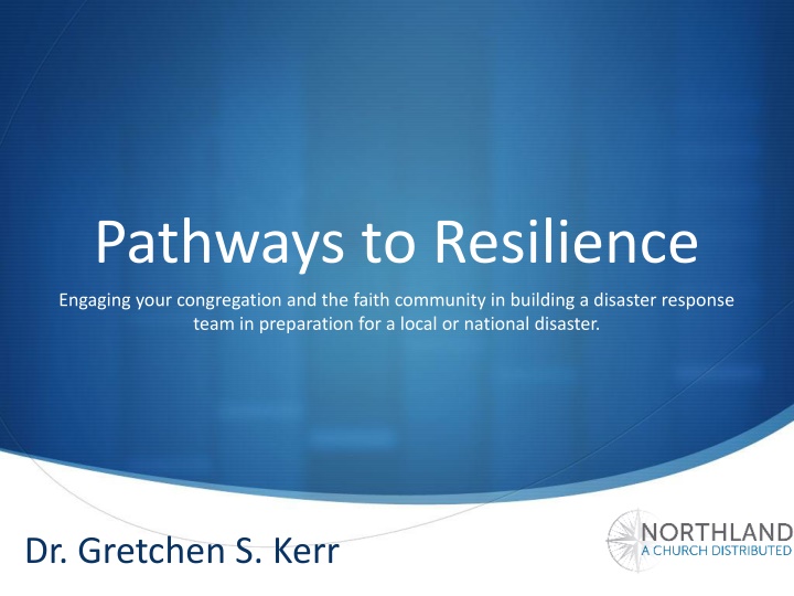 Pathways to Resilience