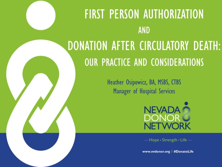 Donation After Circulatory Death: Our Practice And Considerations