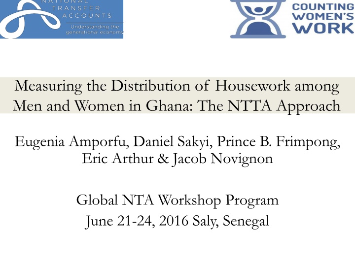 Measuring the Distribution of Housework among  Men and Women in Ghana: The NTTA Approach