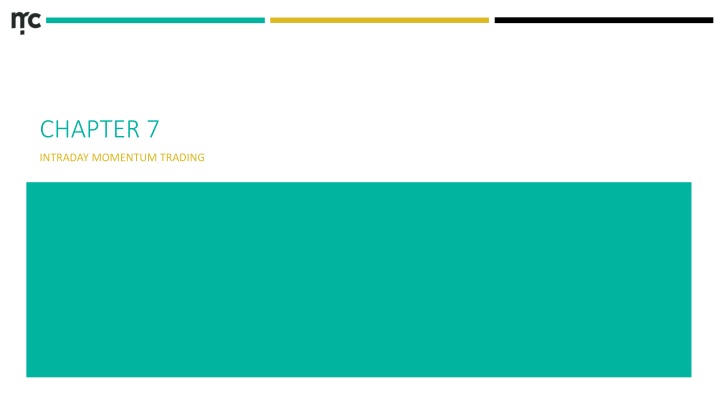 Intraday Momentum Trading Strategies