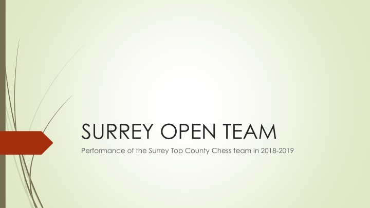 SURREY OPEN TEAM