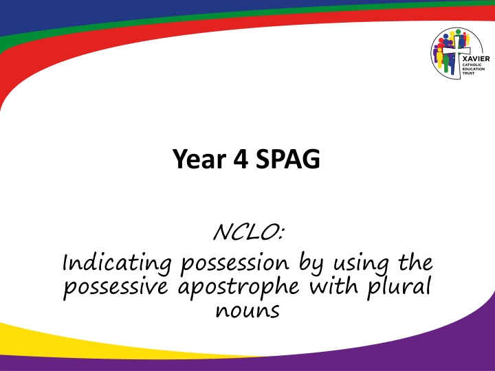 Year 4 SPAG