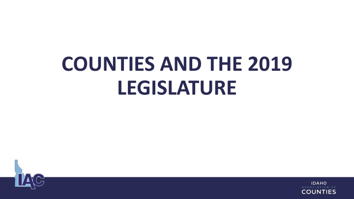 Insights into 2019 Legislative Changes and Governor Transition