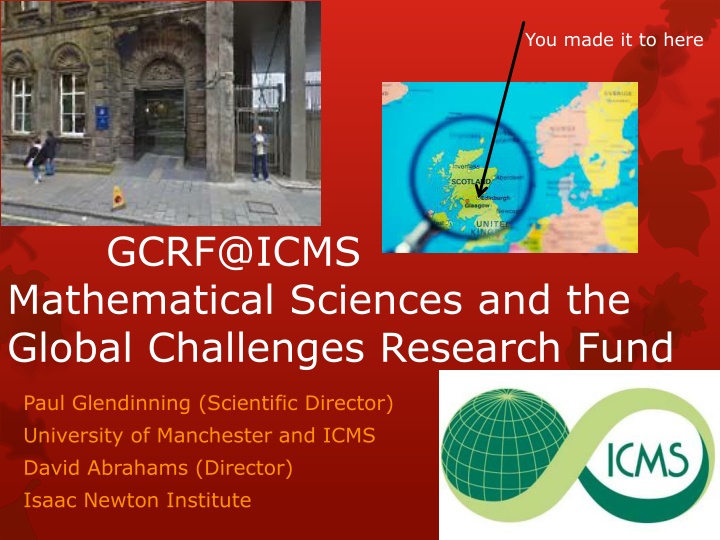 Advancing Mathematical Sciences for Global Challenges