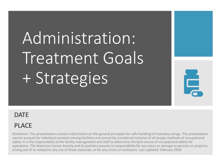 Chemotherapy Treatment Approaches and Strategies