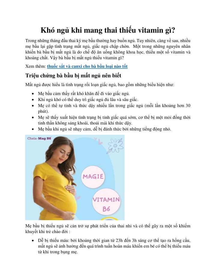 kh ng khi mang thai thi u vitamin g n.w