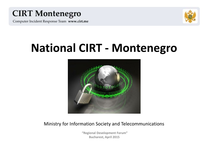 National CIRT - Montenegro