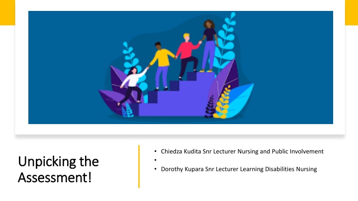 Unpicking the Assessment!