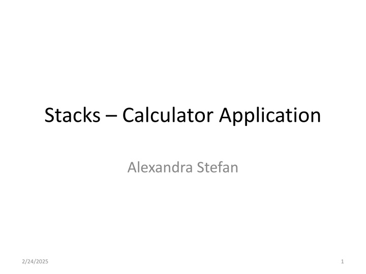 Infix and Postfix Notation