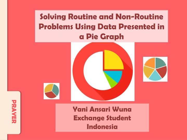 Solving Problems Using Pie Graph Data