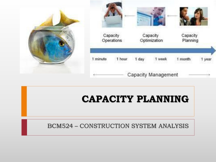 Capacity Planning and Strategic Decisions
