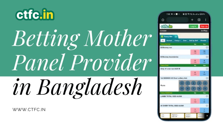 Betting Mother Panel Provider in Bangladesh