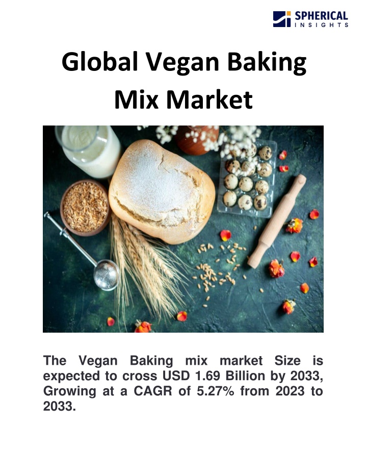 global vegan baking mix market n.w