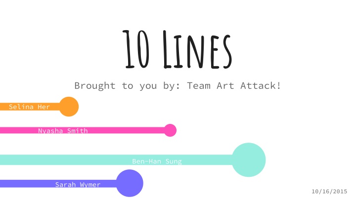 Team Art Attack Presents: Meet Selina, Nyasha, Ben-Han, Sarah