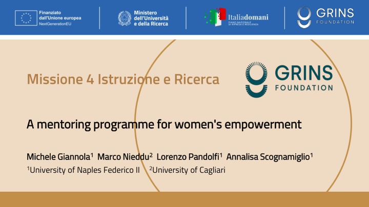 Missione 4 Istruzione e Ricerca