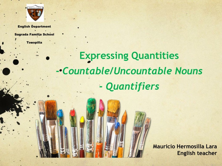 Expressing Quantities