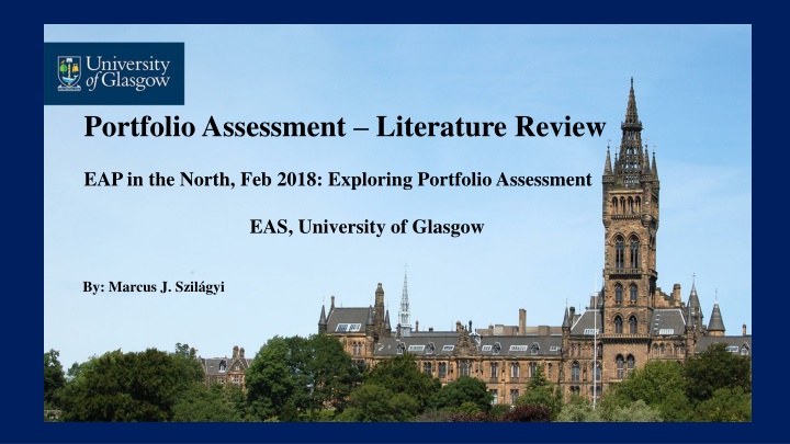Portfolio Assessment-Literature Review