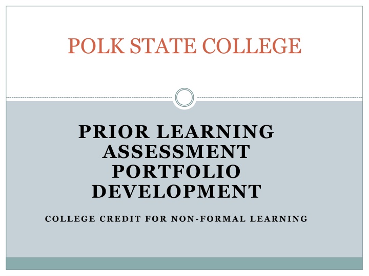 POLK STATE COLLEGE