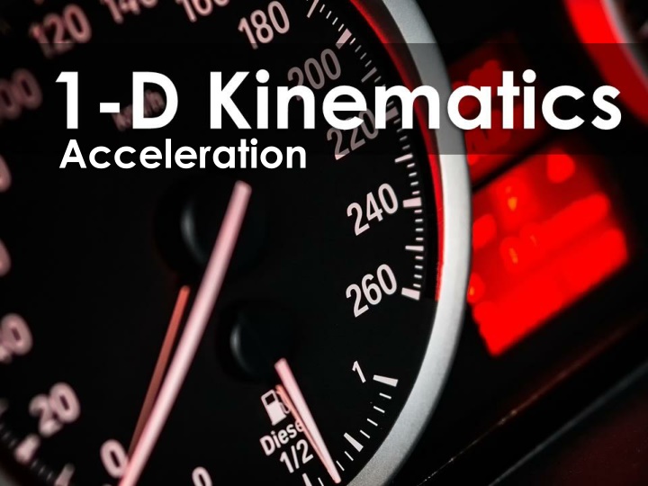 Acceleration Concepts