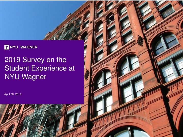 Insights from NYU Wagner Student Survey