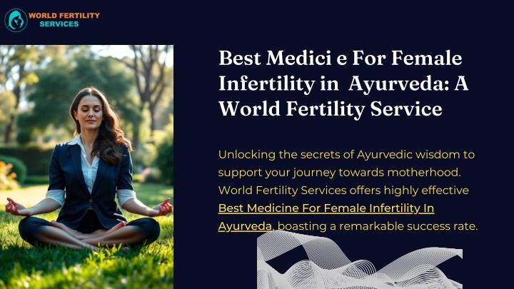 best medici e for female infertility in ayurveda n.w