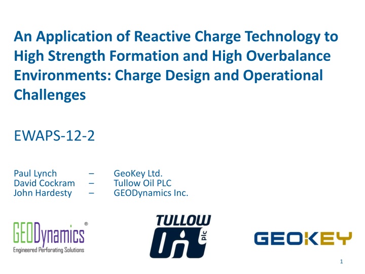 High Strength Formation and High Overbalance