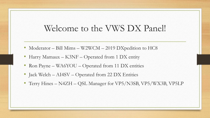 DXing: The Exotic Hobby of Seeking Distant Signals