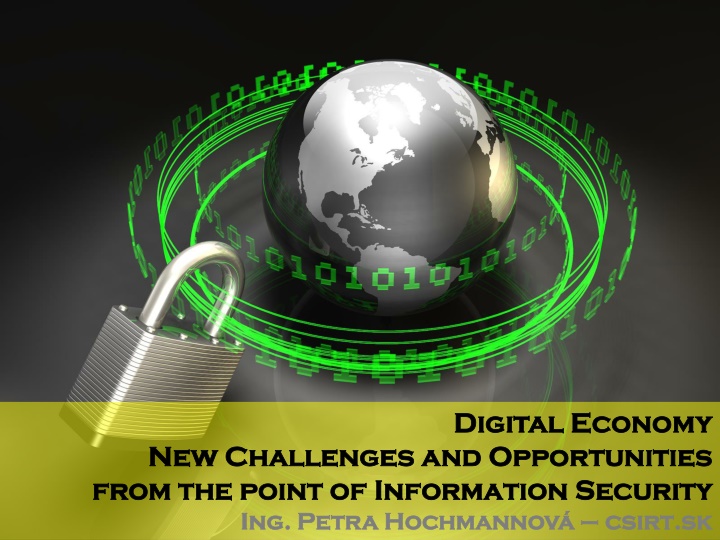 Digital Economy and Information Security Challenges