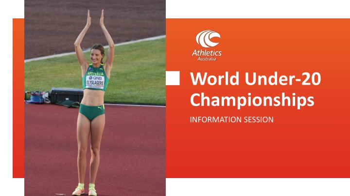 World Under-20 Championships Information Session
