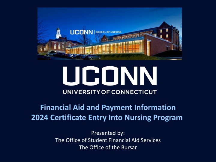 Financial Aid and Payment Information for Nursing Program 2024